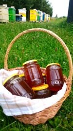 Vasarinis medus (Vidutinio tamsumo) - 1kg - Image 2