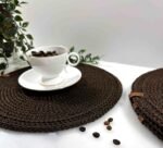 Nerti padėkliukai, 32 cm, tamsiai rudi - Image 5