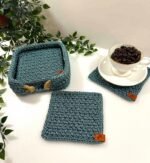 Nertų padėkliukų rinkinys su dėžute - Image 8