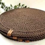 Nerti padėkliukai, 32 cm, tamsiai rudi